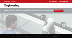 Desktop Screenshot of engineeringmagazine.co.uk
